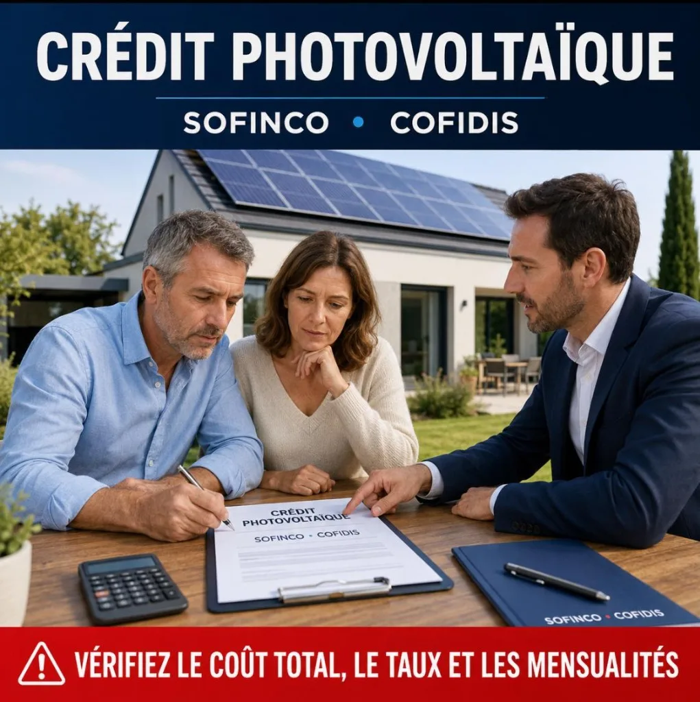 Financement photovoltaïque et crédit affecté